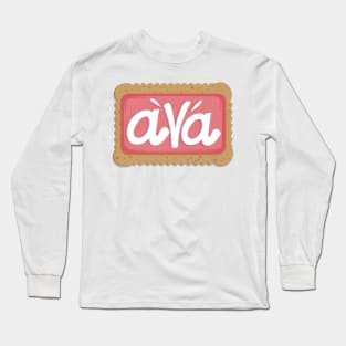 Ava essential name Long Sleeve T-Shirt